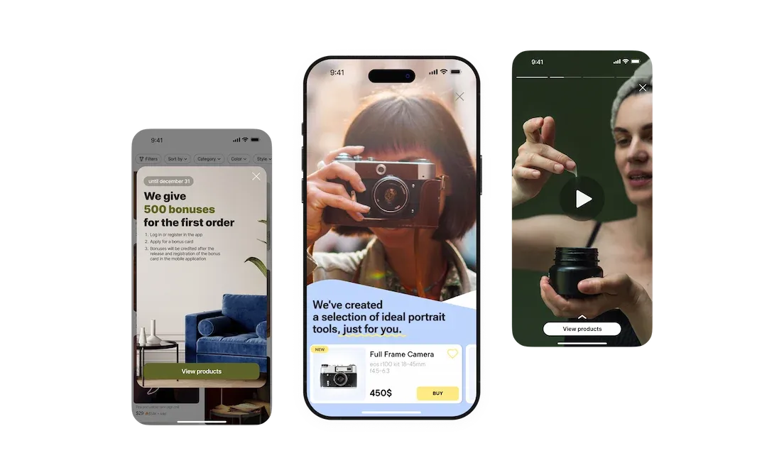 INTERACTIVE IN-APP CAMPAIGNS
